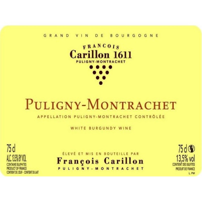 Francois Carillon Puligny-Montrachet 2022 (6x75cl)