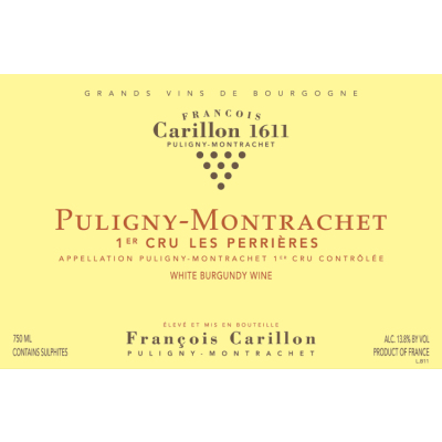 Francois Carillon Puligny-Montrachet 1er Cru Les Perrieres 2022 (12x75cl)
