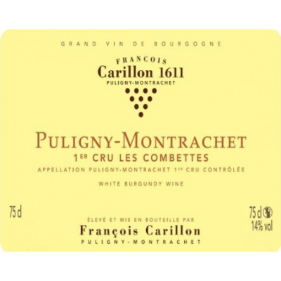 Francois Carillon Puligny-Montrachet 1er Cru Les Combettes 2022 (12x75cl)