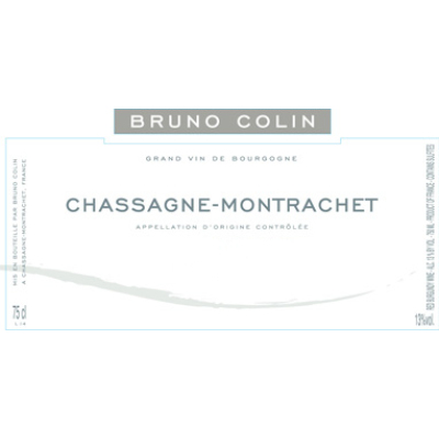 Bruno Colin Chassagne Montrachet Blanc 2021 (6x75cl)