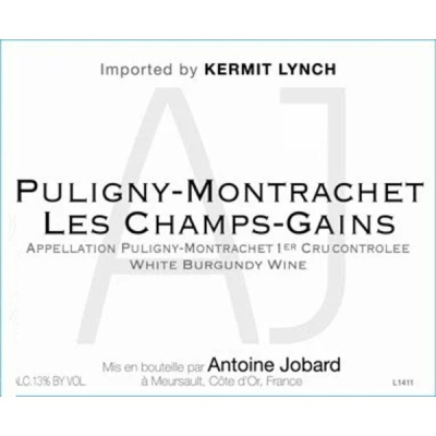 Antoine Jobard Puligny-Montrachet 1er Champ Gain 2016 (1x75cl)
