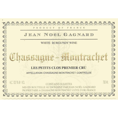 Jean Noel Gagnard Chassagne Montrachet 1er Cru Les Petits Clos 2021 (6x75cl)