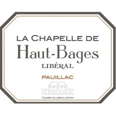 Haut-Bages Liberal La Chapelle de Bages 2017 (12x75cl)