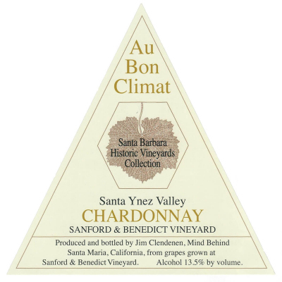 Au Bon Climat Chardonnay Santa Ynez Valley 2018 (12x75cl)