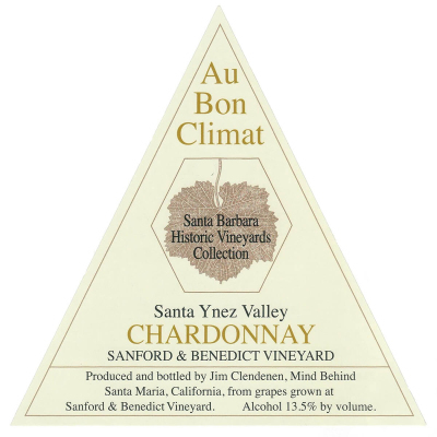 Au Bon Climat Chardonnay Santa Ynez Valley 2020 (12x75cl)