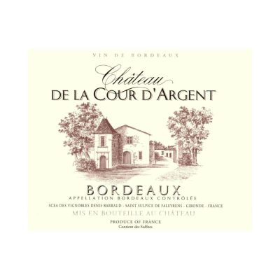 Chateau de la Cour d'Argent 2021 (12x75cl)