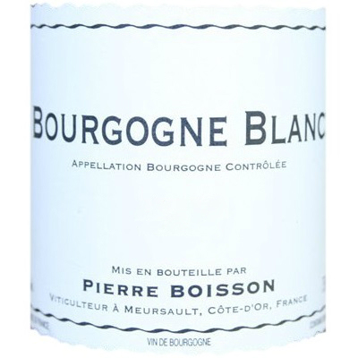 Pierre Boisson Bourgogne Blanc 2017 (12x75cl)