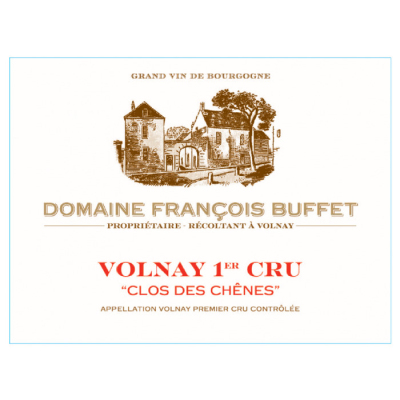 Francois Buffet Volnay 1er Cru Clos des Chenes 2022 (6x75cl)