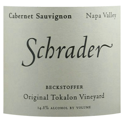 Schrader Cabernet Sauvignon Beckstoffer Original To Kalon 2012 (1x75cl)
