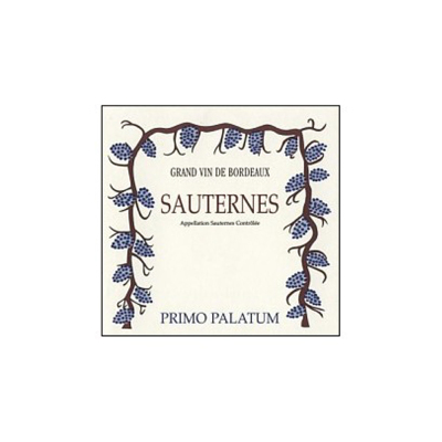 Primo Palatum Sauternes 1999 (1x75cl)