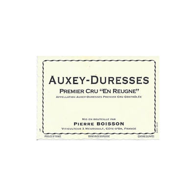 Pierre Boisson Auxey Duresses Blanc 1er Cru en Reugne 2018 (12x75cl)