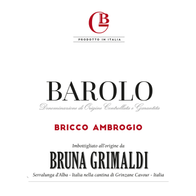 Bruna Grimaldi Barolo Bricco Ambrogio 2019 (6x75cl)