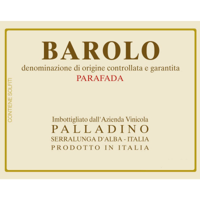 Palladino Barolo Parafada 2018 (1x150cl)