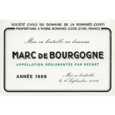 Domaine de la Romanee-Conti Marc de Bourgogne 1999 (1x70cl)