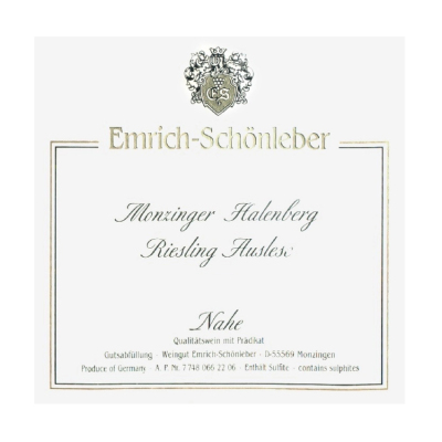 Emrich-Schonleber Monzinger Halenberg Riesling Auslese 2015 (6x75cl)