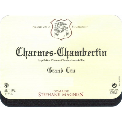 Stephane Magnien Charmes-Chambertin Grand Cru 2019 (6x75cl)