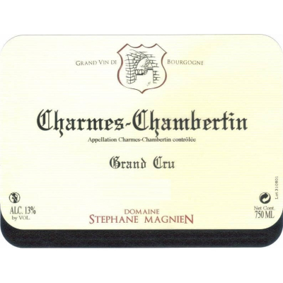 Stephane Magnien Charmes-Chambertin Grand Cru 2022 (6x75cl)