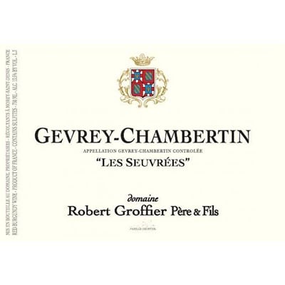 Robert Groffier Gevrey-Chambertin Les Seuvrees 2018 (6x75cl)