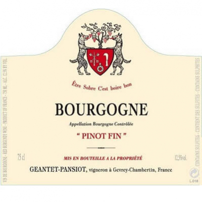 Geantet Pansiot Bourgogne Pinot Fin 2021 (12x75cl)