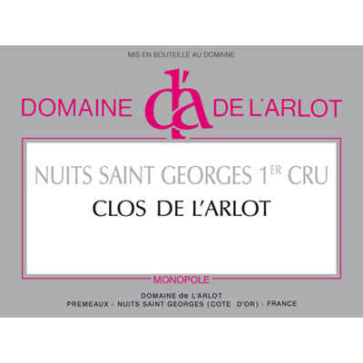 L'Arlot Nuits-Saint-Georges 1er Cru Clos de l'Arlot Blanc 2018 (6x75cl)