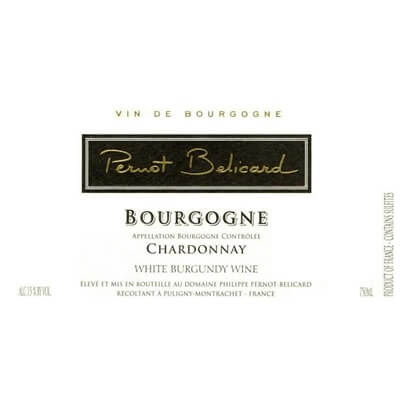 Pernot Belicard Bourgogne Chardonnay 2022 (6x75cl)