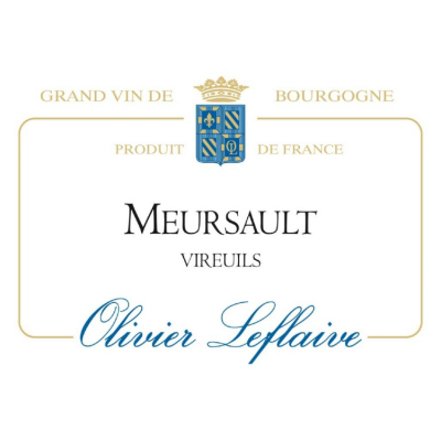 Olivier Leflaive Meursault Vireuils Blanc 2018 (6x75cl)
