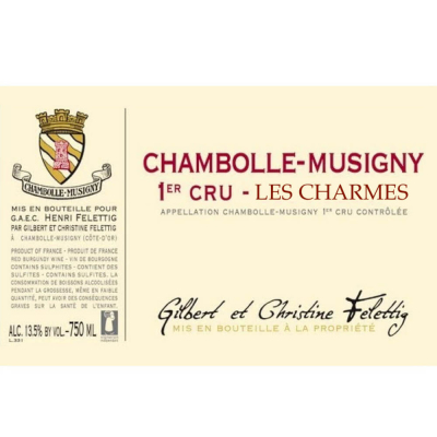 Felettig Chambolle-Musigny 1er Cru Les Charmes 2022 (6x75cl)