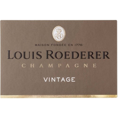 Louis Roederer Vintage Brut 2002 (3x150cl)