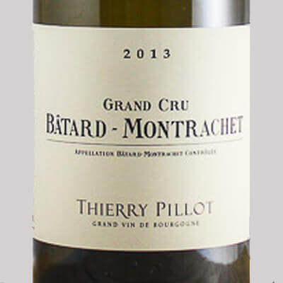Thierry Pillot Batard-Montrachet Grand Cru 2012 (6x75cl)