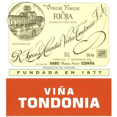 Lopez de Heredia Tondonia Rosado Gran Reserva 2012 (1x75cl)