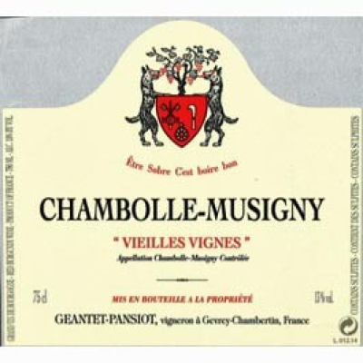Geantet Pansiot Chambolle-Musigny VV 2016 (12x75cl)