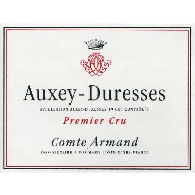 Comte Armand Auxey-Duresses 1er Cru 2018 (6x75cl)