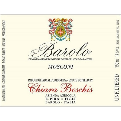 Chiara Boschis (Pira) Barolo Mosconi 2014 (6x75cl)