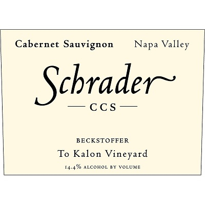 Schrader CCS Beckstoffer To Kalon Cabernet Sauvignon 2018 (6x75cl)