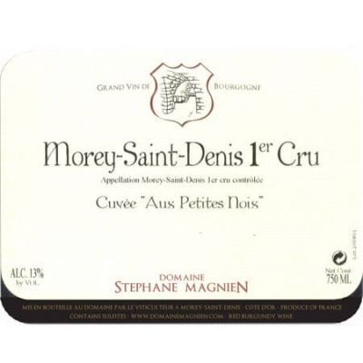 Stephane Magnien Morey-Saint-Denis 1er Cru Cuvee Aux Petites Noix 2015 (6x75cl)