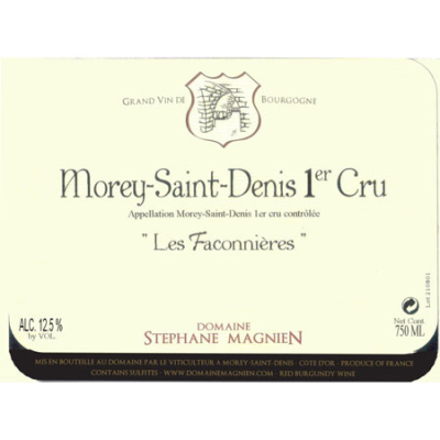 Stephane Magnien Morey-Saint-Denis 1er Cru Les Faconnieres 2015 (6x75cl)