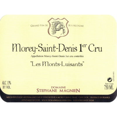 Stephane Magnien Morey-Saint-Denis 1er Cru Les Monts Luisants Rouge 2020 (1x75cl)