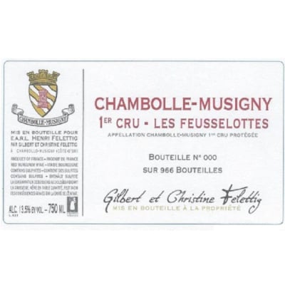 Felettig Chambolle-Musigny 1er Cru Les Feusselottes 2022 (6x75cl)