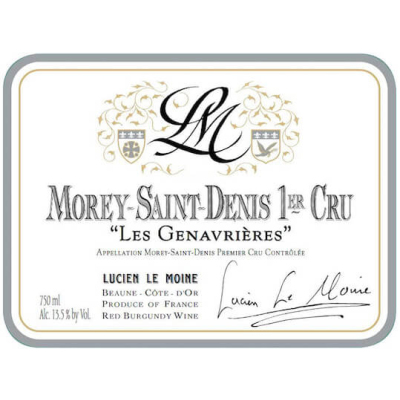 Lucien Le Moine Morey Saint Denis 1er Cru Les Genavrieres 2014 (6x75cl)