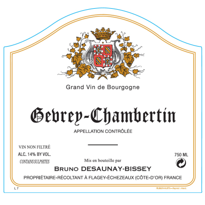 Desaunay-Bissey Gevrey-Chambertin 2022 (6x75cl)