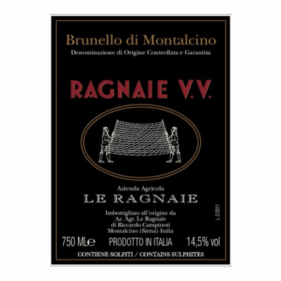 Le Ragnaie Brunello di Montalcino Ragnaie V.V. 2015 (6x75cl)