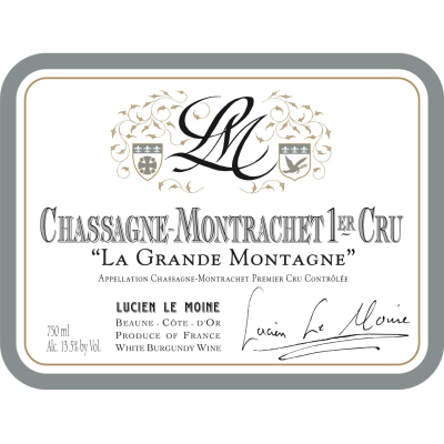 Lucien Le Moine Chassagne-Montrachet 1er Cru La Grande Montagne 2020 (6x75cl)