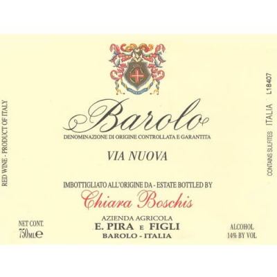 Chiara Boschis (Pira) Barolo Via Nuova 2016 (1x75cl)