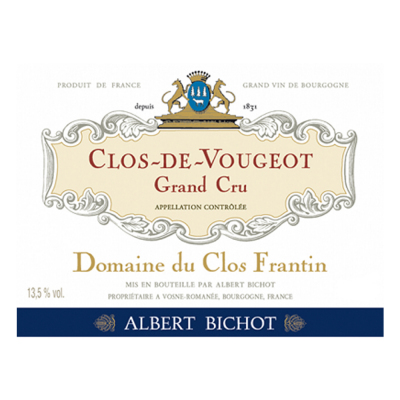 Clos Frantin (Albert Bichot) Clos-de-Vougeot Grand Cru 2013 (3x150cl)