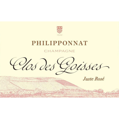 Philipponnat Clos des Goisses Juste Rose 2008 (1x75cl)