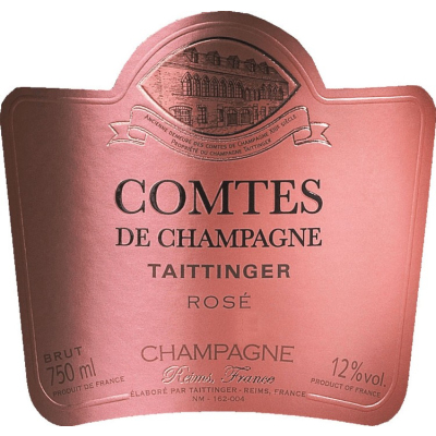 Taittinger Comtes de Champagne Rose 2007 (1x150cl)