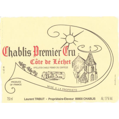 Laurent Tribut Chablis Cote de Lechet 2022 (1x300cl)