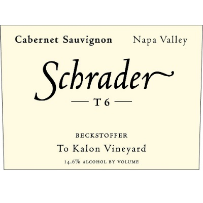 Schrader T6 Beckstoffer To Kalon Cabernet Sauvignon 2015 (6x75cl)