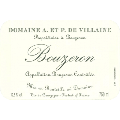 Aubert & Pamela Villaine Bouzeron Bourgogne Aligote 2022 (12x75cl)