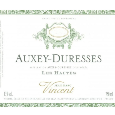 Jean Marc Vincent Auxey Duresses Les Hautes 2022 (6x75cl)